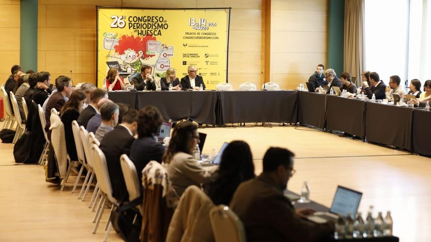 El Congreso de Periodismo de Huesca atrae desde mañana a más de 300 asistentes