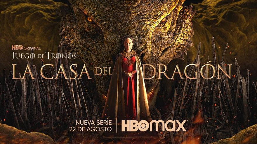 'La Casa del Dragón' sigue calentando su estreno en HBO Max con su póster oficial
