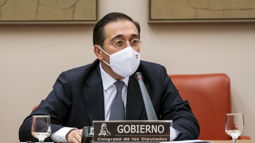 El ministro de Asuntos Exteriores, Unión Europea y Cooperación, José Manuel Albares, comparece en la Comisión de Asuntos Exteriores