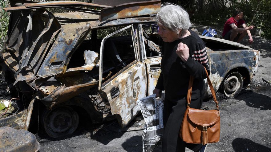 Sin trabajo, sin casa: los ucranianos que se ven obligados a volver a las ciudades del frente