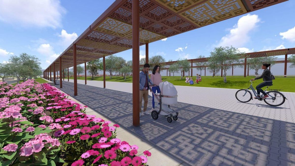 La renovación del Balcón del Guadalquivir: de isla de calor a una zona verde con sombras inspiradas en la Mezquita Catedral