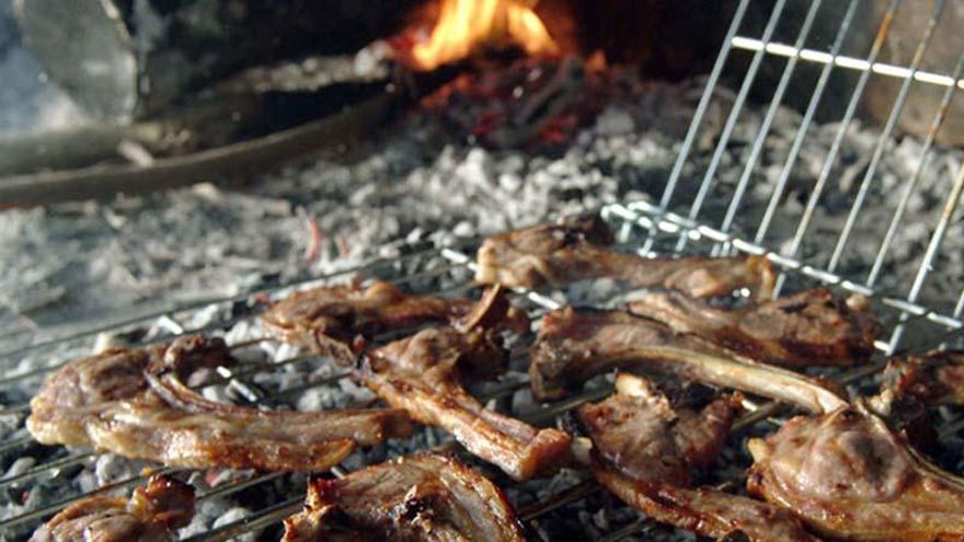 Chuletas de cordero manchego