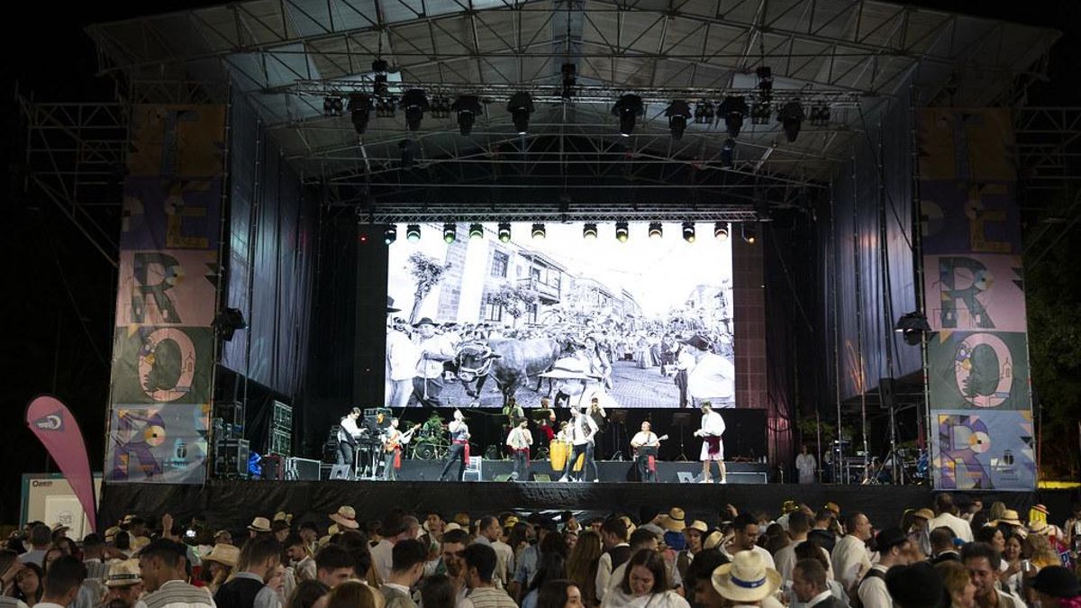 Verbena canaria de las Fiestas del Pino 2023.