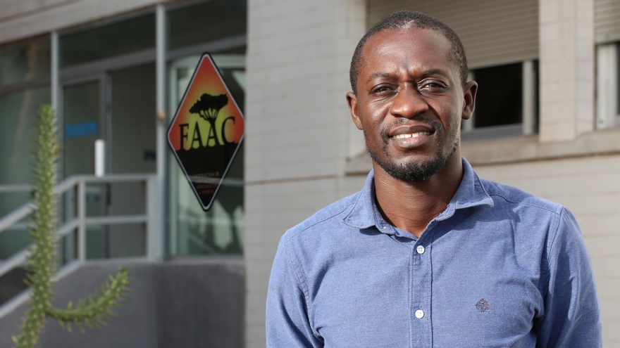 Mame Cheikh, presidente de la Federación de Asociaciones Africanas en Canarias (FAAC)