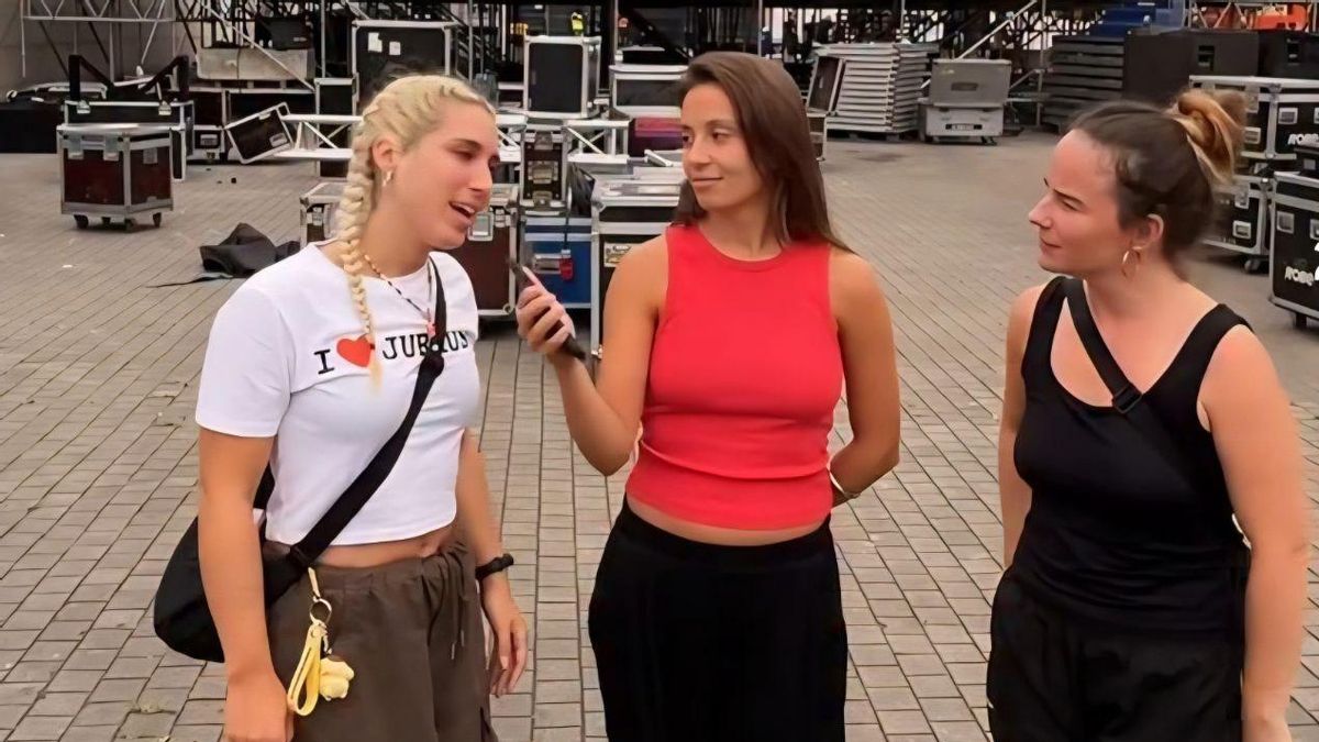 Kai Nakai, Maren y Olatz Salvador en el vídeo en el que anunciaron en redes la cancelación de su concierto.