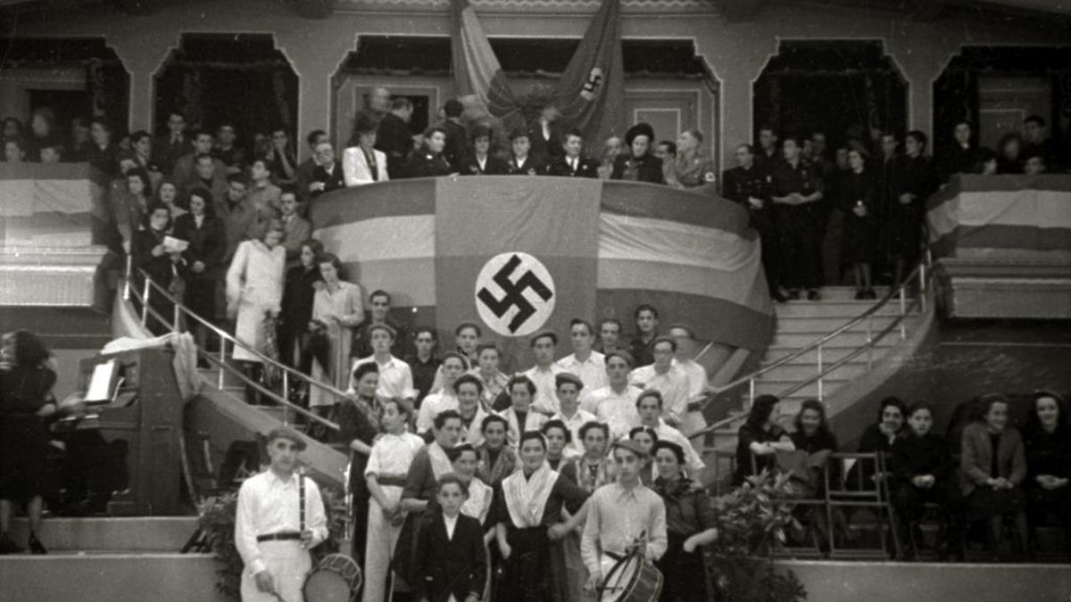 Balneario La Perla de Donostia, en 1941