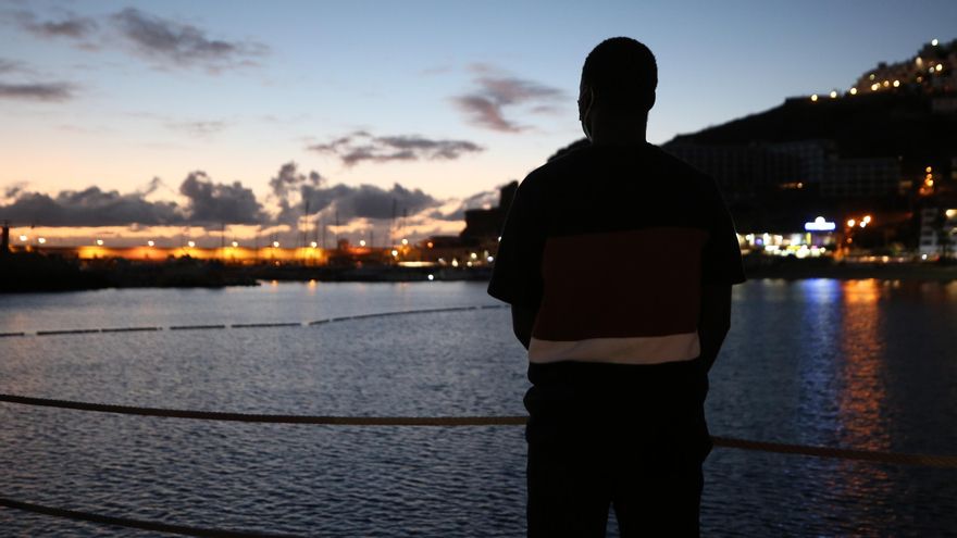 Fate, el joven de madre maliense y padre senegalés que llegó este año a Canarias