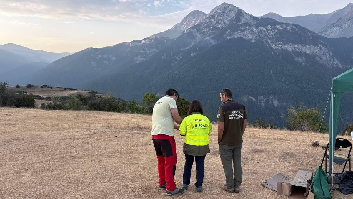 Agentes e ingenieros del operativo contra incendios de Aragón amenazan con sumarse a la huelga de las brigadas