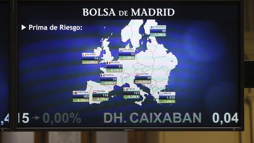 La prima de riesgo de España suma casi 70 puntos de golpe hasta los 186