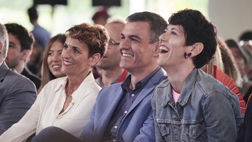 Sánchez, Zapatero o Elma Saiz, algunos de los cargos socialistas que arroparán a Chivite en su reelección al frente del PSN