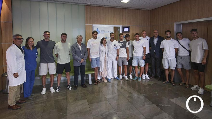 Las imágenes de los reconocimientos médicos a los jugadores del Córdoba CF