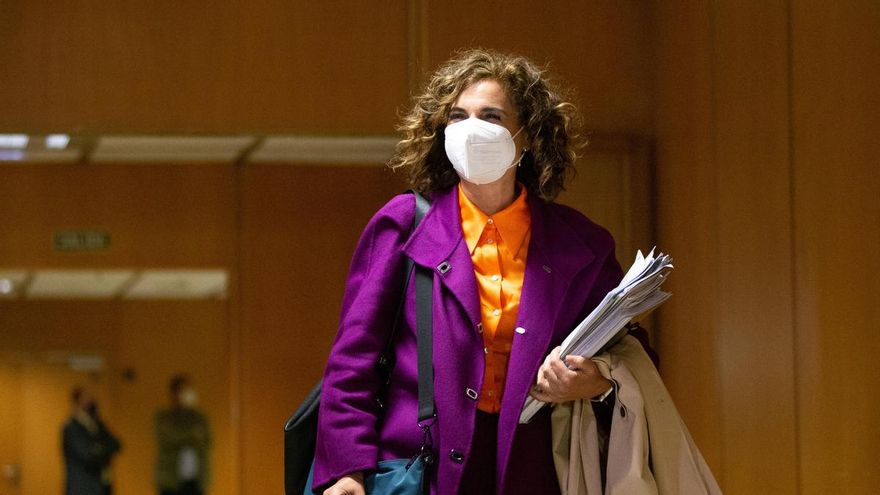 La ministra de Hacienda y Función Pública, María Jesús Montero, en una imagen de archivo.