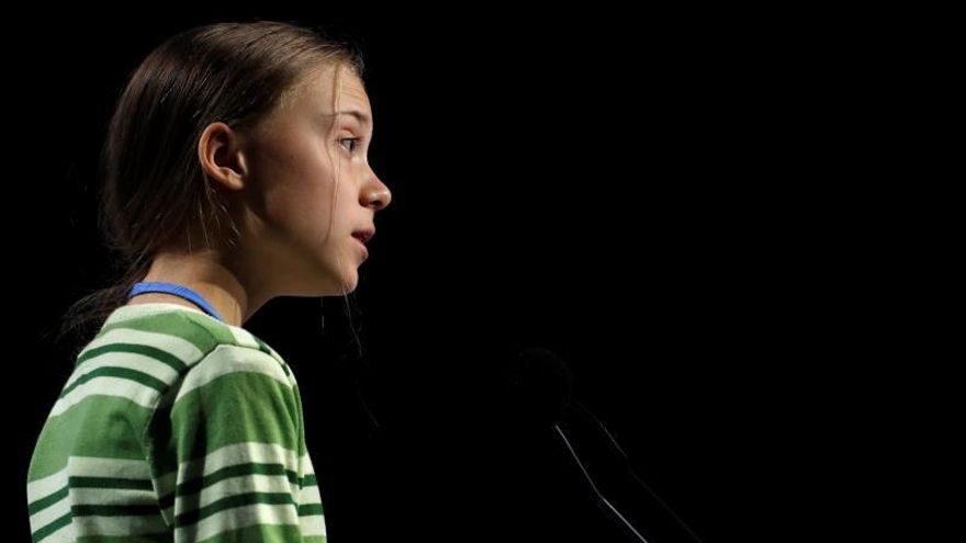 La activista sueca Greta Thunberg.