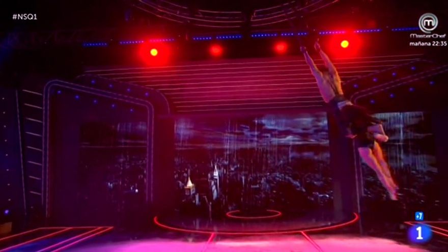 La pareja de acróbatas de 'Got Talent' en NSQ