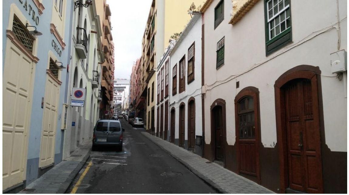 Calle Díaz Pimienta en Santa Cruz de La Palma.