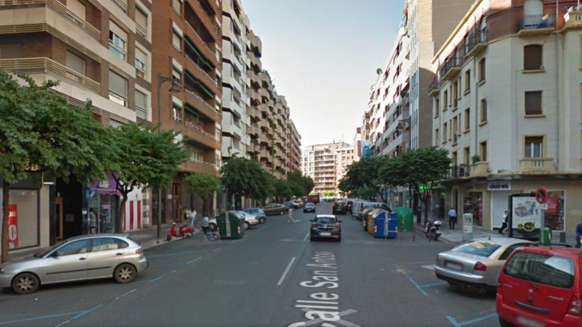 Calle San Antón en Logroño