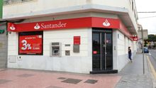 Sucursal del Banco Santander. (ALEJANDRO RAMOS)