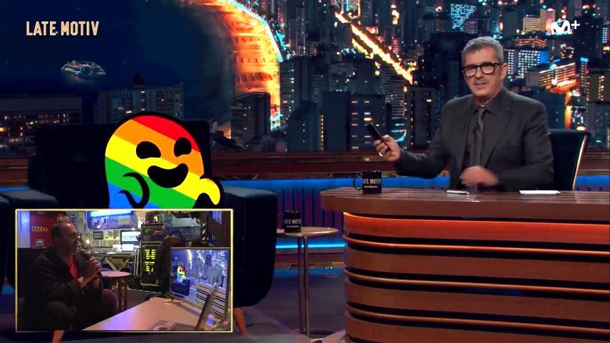 Buenafuente entrevistó en 'Late Motiv' a Gaysper, el fantasma de la homofobia de Vox