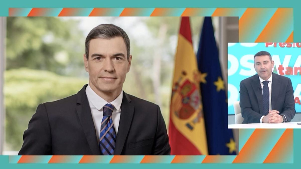 El presidente del Cabildo de Lanzarote, Oswaldo Betancort, habla sobre Pedro Sánchez en una entrevista televisiva
