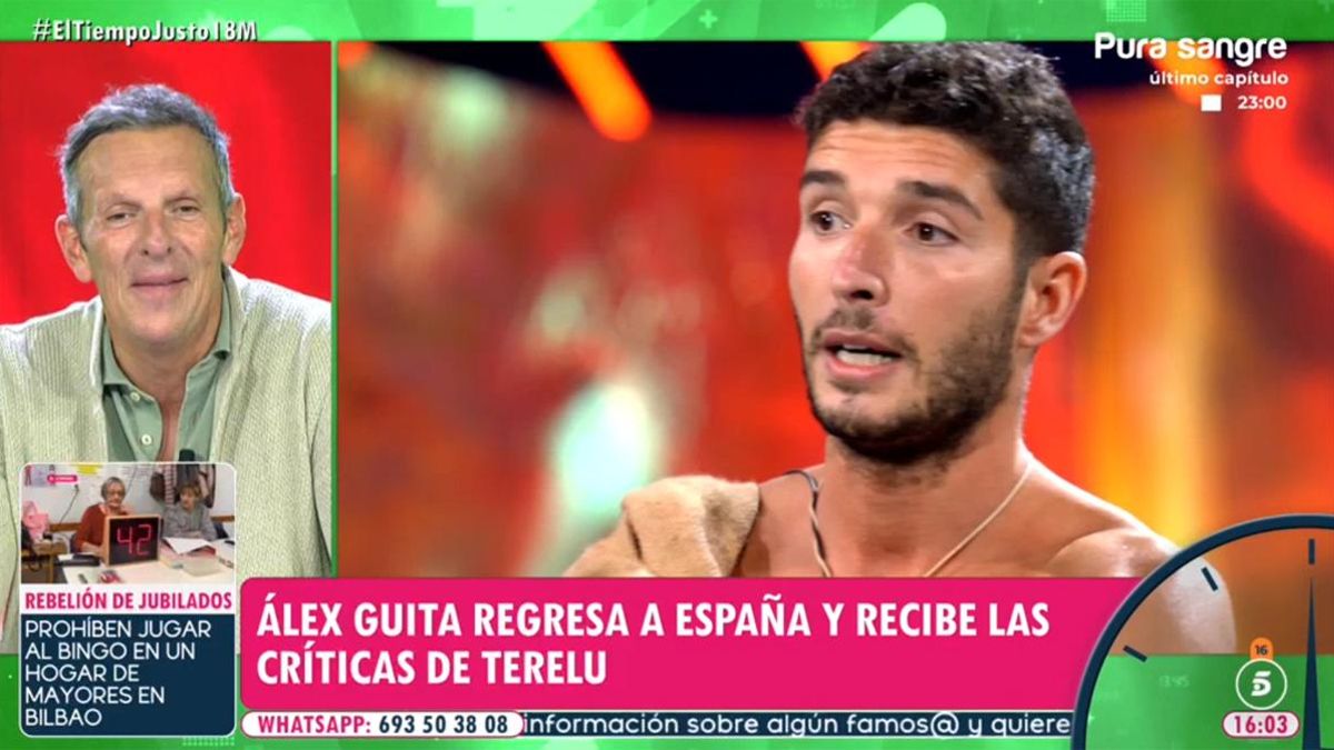 Joaquín Prat raja de Álex Ghita en Telecinco