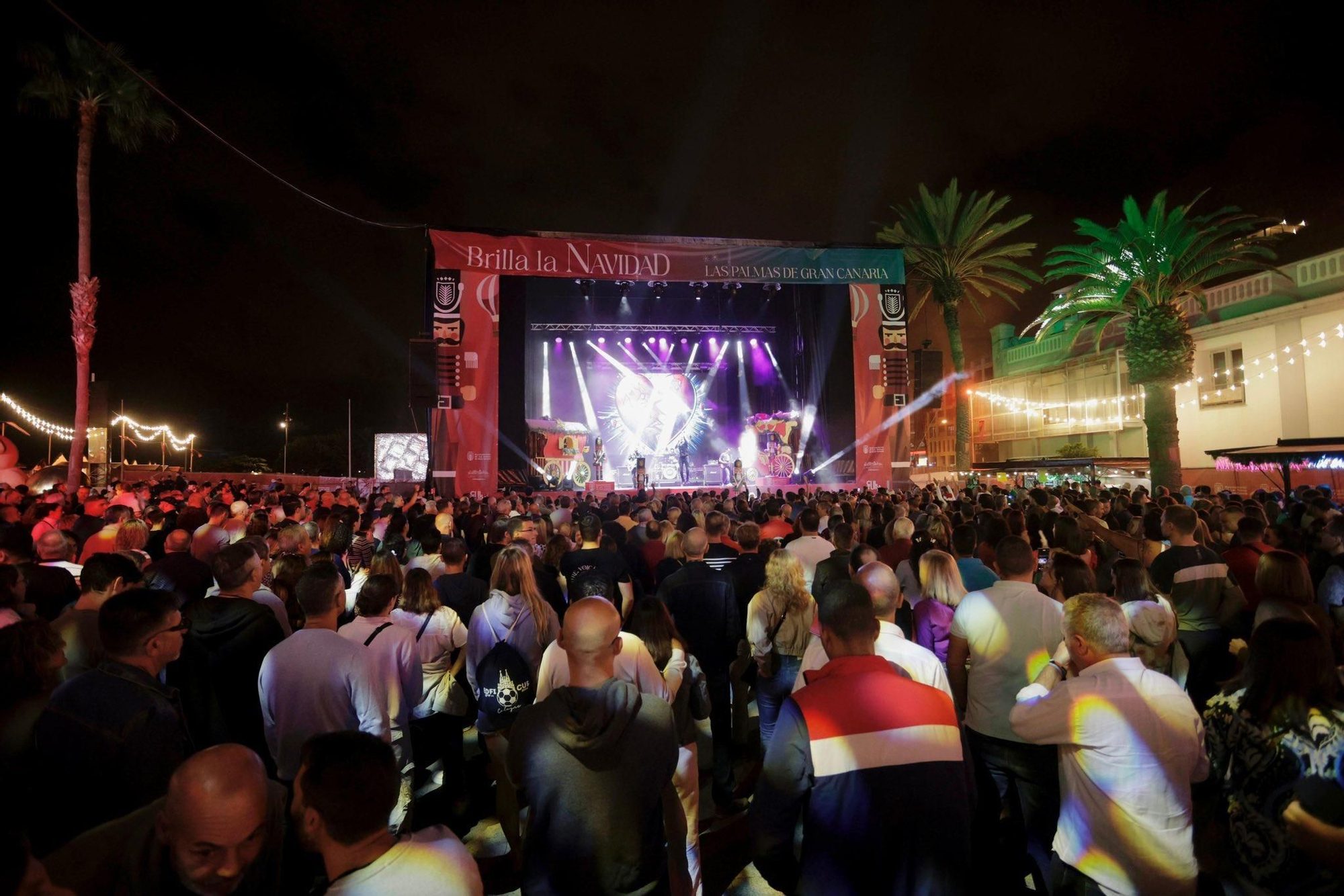 Más de medio millón de personas disfrutan de la Navidad en Las Palmas de Gran Canaria.