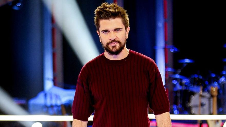 Juanes en la presentación de La Voz