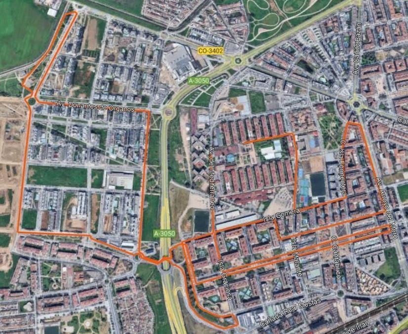 Recorrido San Silvestre 2025