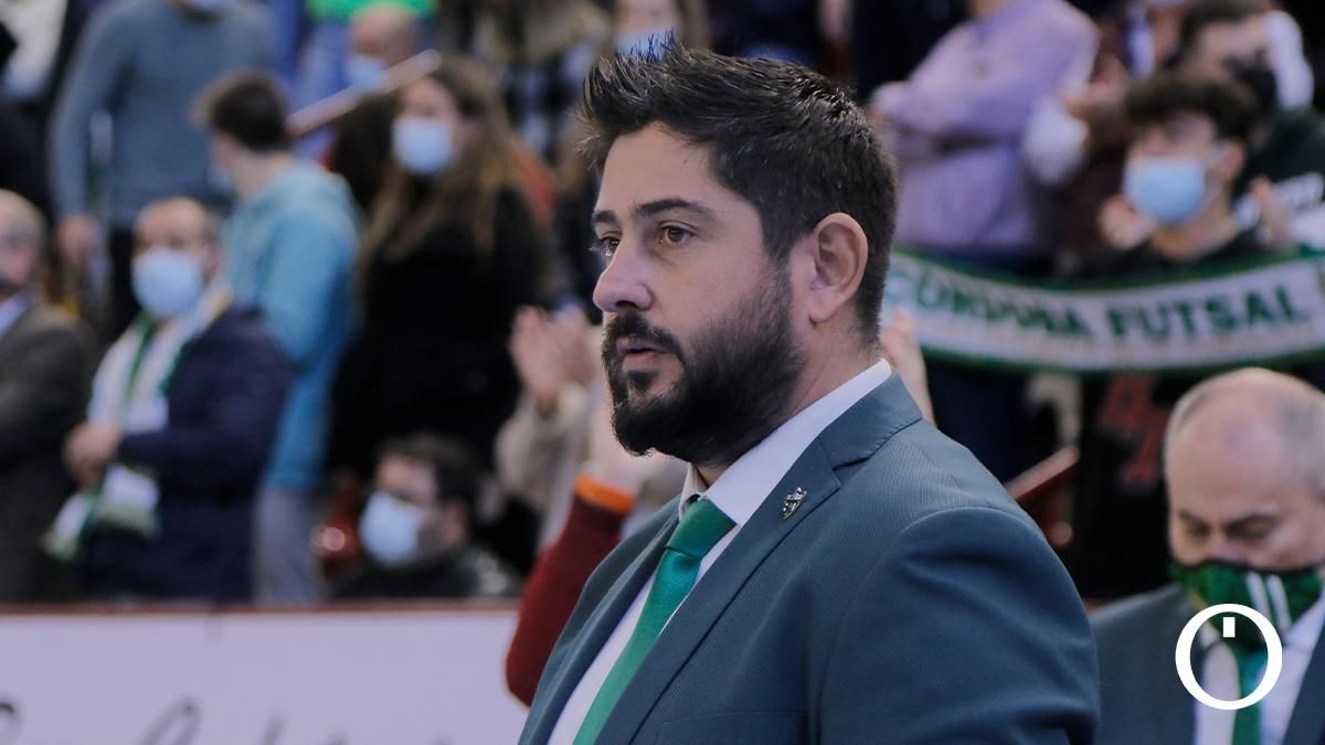 Partido disputado entre el Córdoba Patrimonio y el Fútbol Emotion Zaragoza