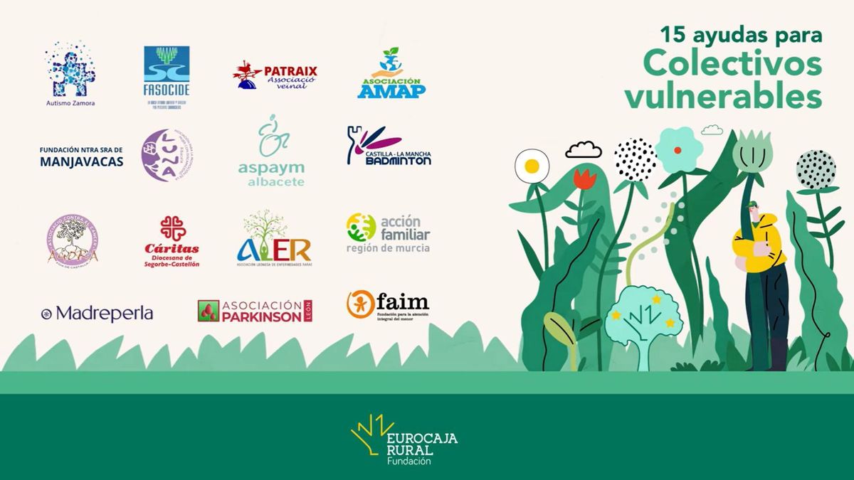 Algunos de los proyectos que resultan beneficiarios.