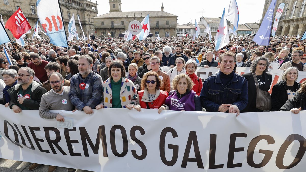 A Mesa responde a Rueda que el "acuerdo general" sobre el gallego existe desde hace 20 años y lo acusa de "incumplirlo"