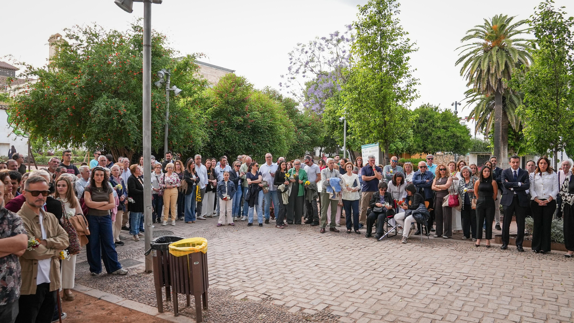Homenaje artístico en Orive a las víctimas de Adamuz