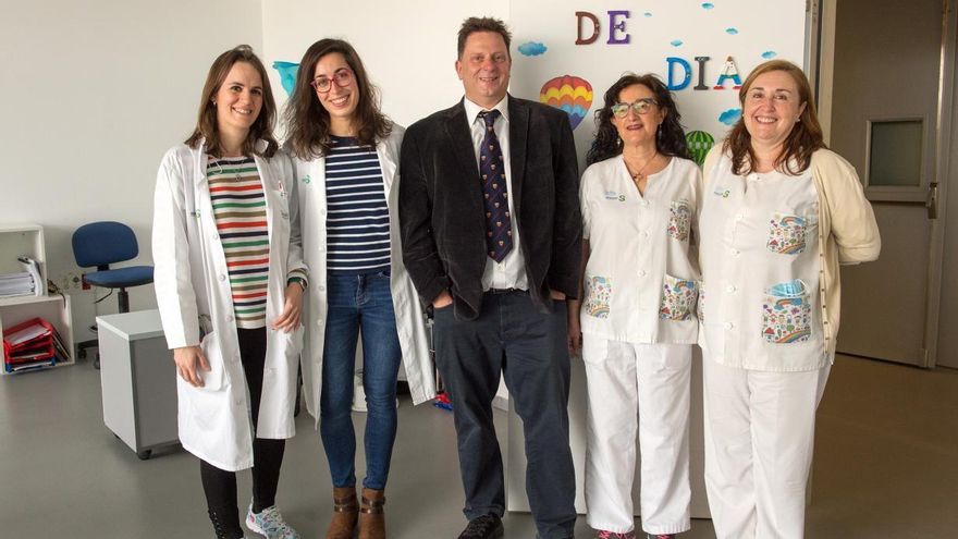 Profesionales del Hospital Nacional de Parapléjicos.