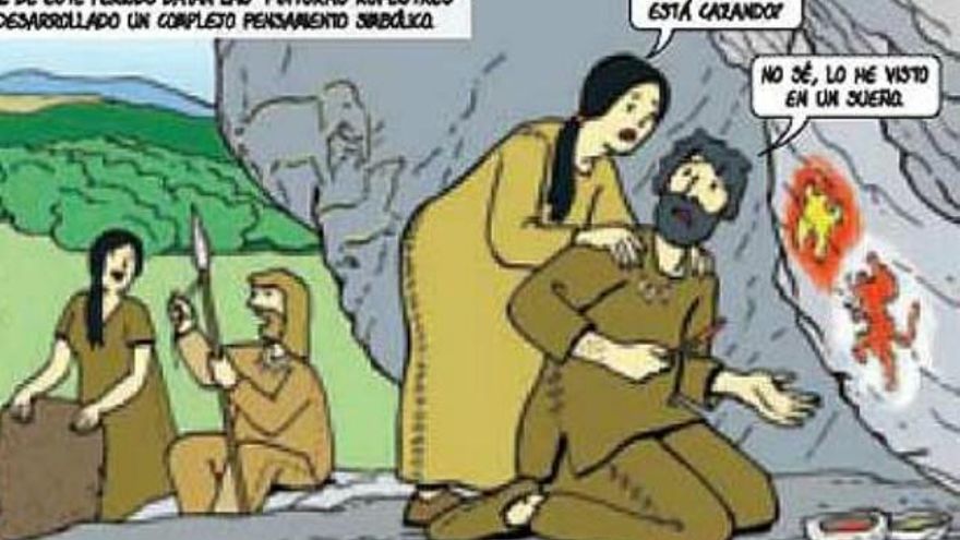 Polémico cómic de la Fundación Villalar que los leonesistas pone de verdadero ejemplo de "historia-ficción".