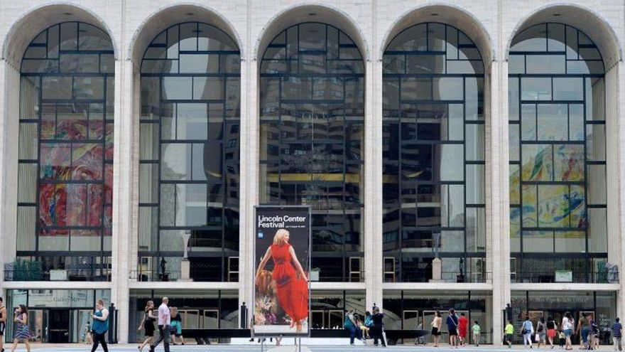 Imagen de archivo de la entrada del Metropolitan Opera (MET) de Nueva York