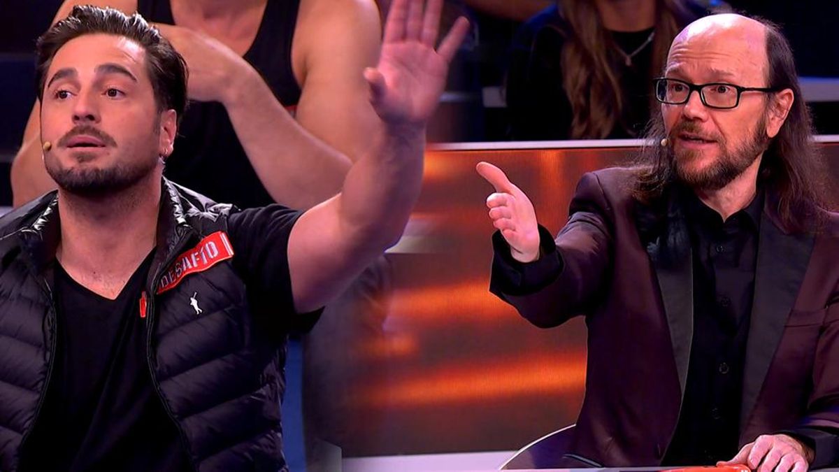 Santiago Segura hurgó en la herida de Bustamante por su "patética capacidad" en 'El Desafío' ante Kira Miró