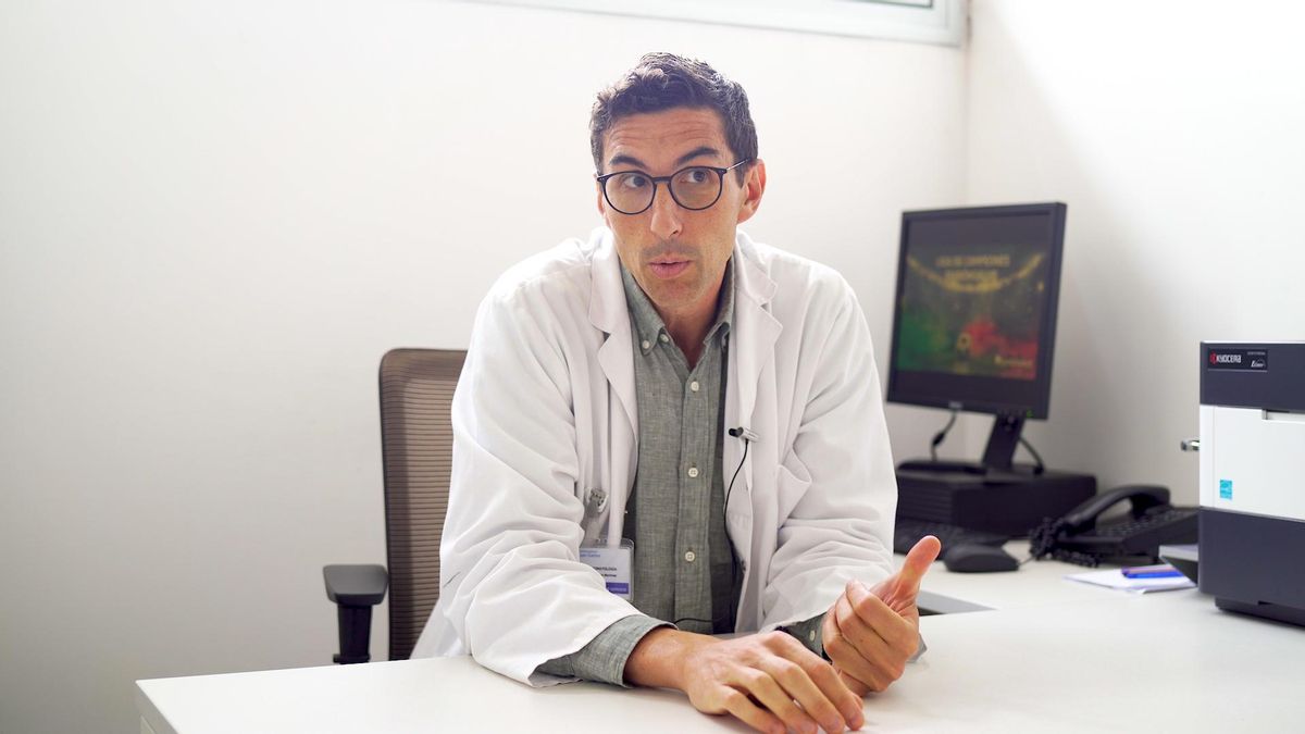 Dr. David Sáez Martínez, jefe de Cirugía Ortopédica y Traumatología del Hospital Universitario Rey Juan Carlos