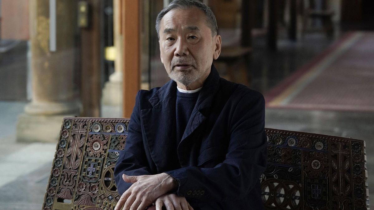 Imagen de archivo del escritor japonés Haruki Murakami