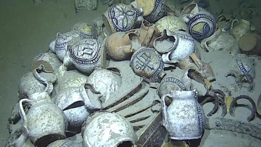 Del siglo XVI y hundido a 2.500 metros bajo el mar, es el barco hallado a mayor profundidad en aguas francesas