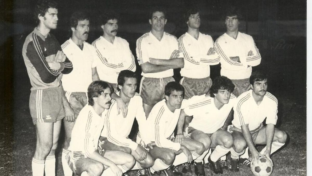 Formación del CD Tenerife 80/81.