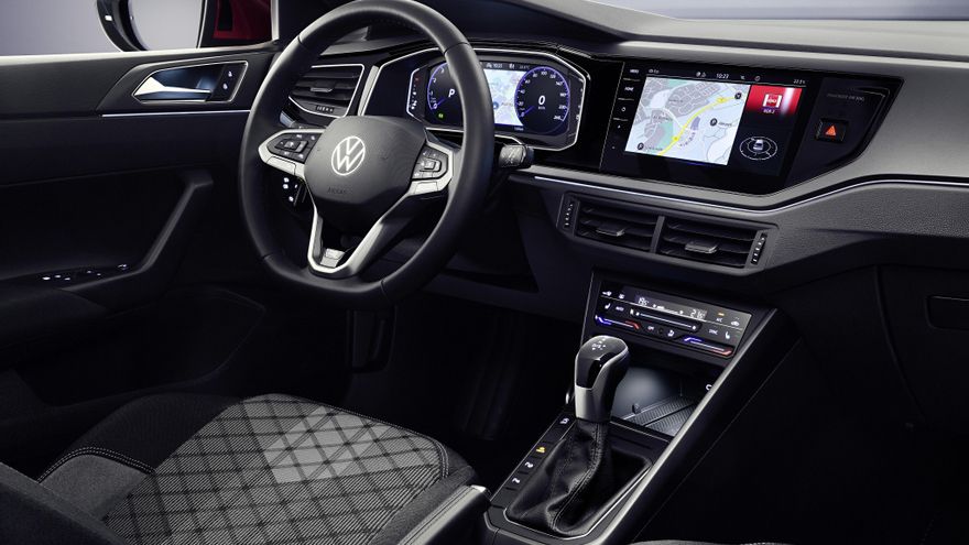Habitáculo del Volkswagen Taigo.