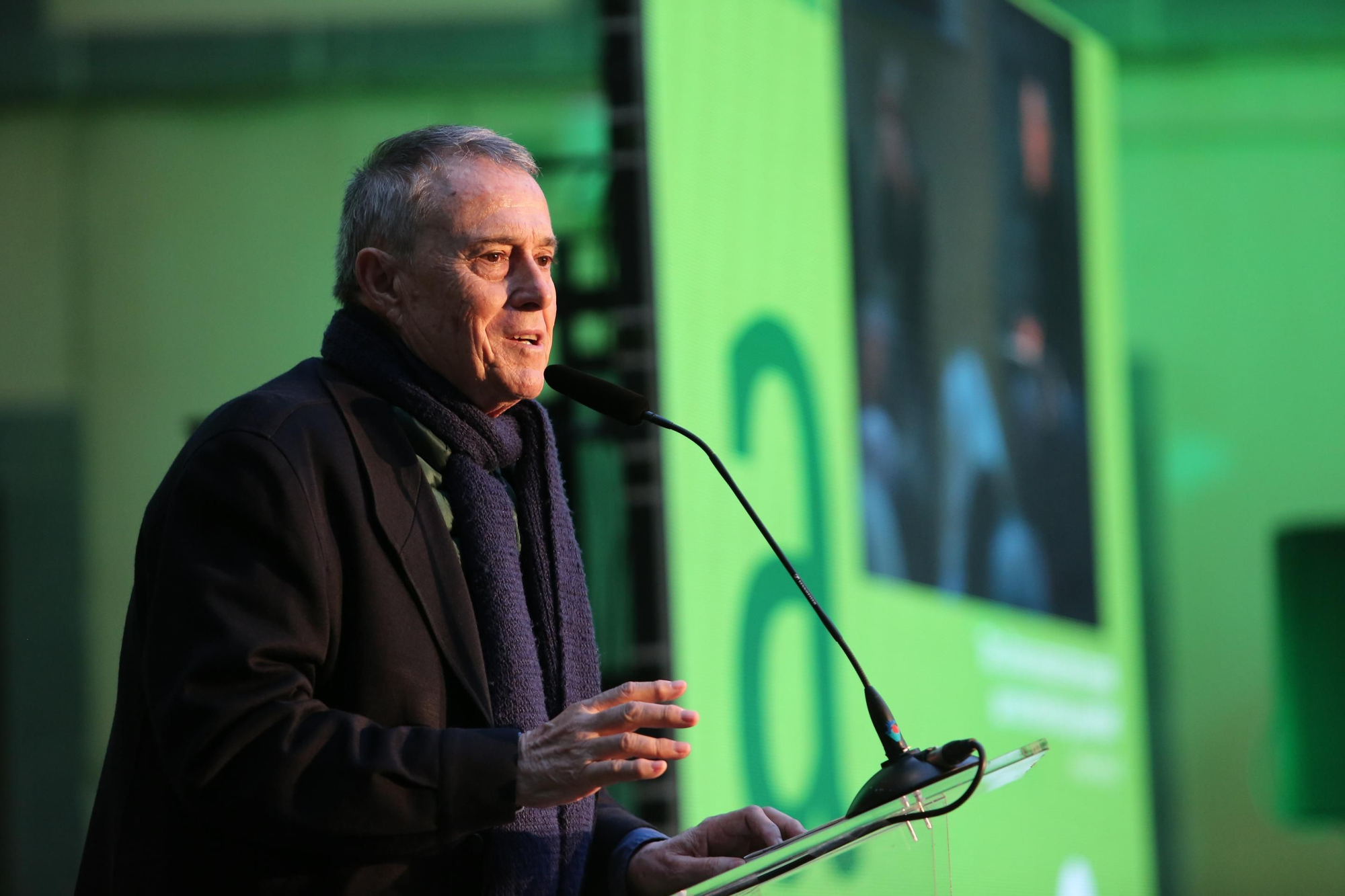 Presentación de la candidatura de Antonio Morales (NC) al Cabildo en Las Palmas de Gran Canaria.