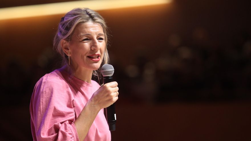 La vicepresidenta segunda y ministra de Trabajo y Economía Social, Yolanda Díaz.