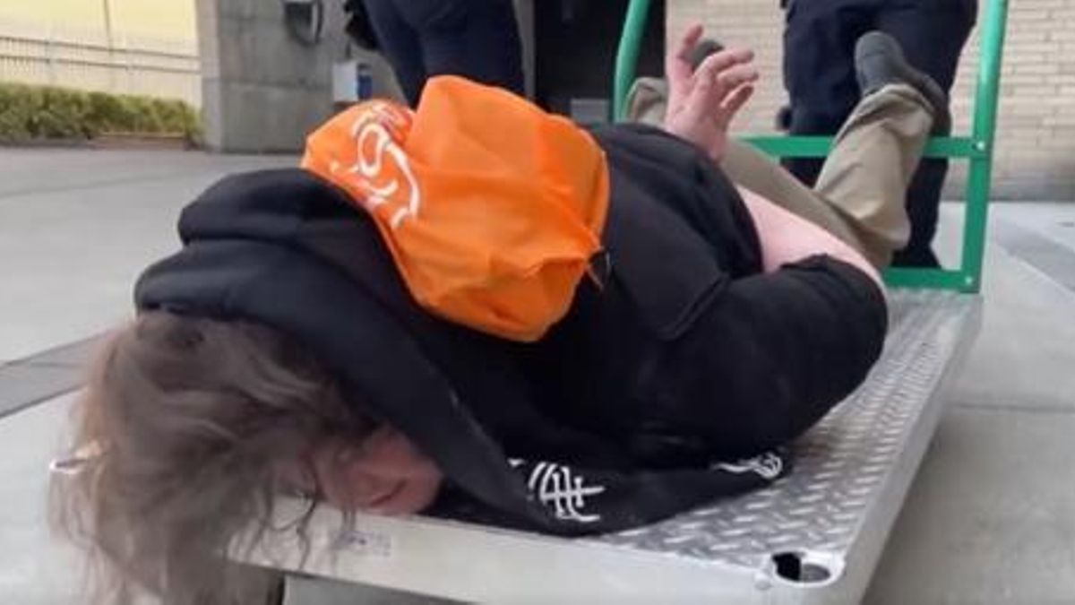 "¿No quieres andar? Te llevamos": el vídeo del ICE con el que presume de su trato a los manifestantes