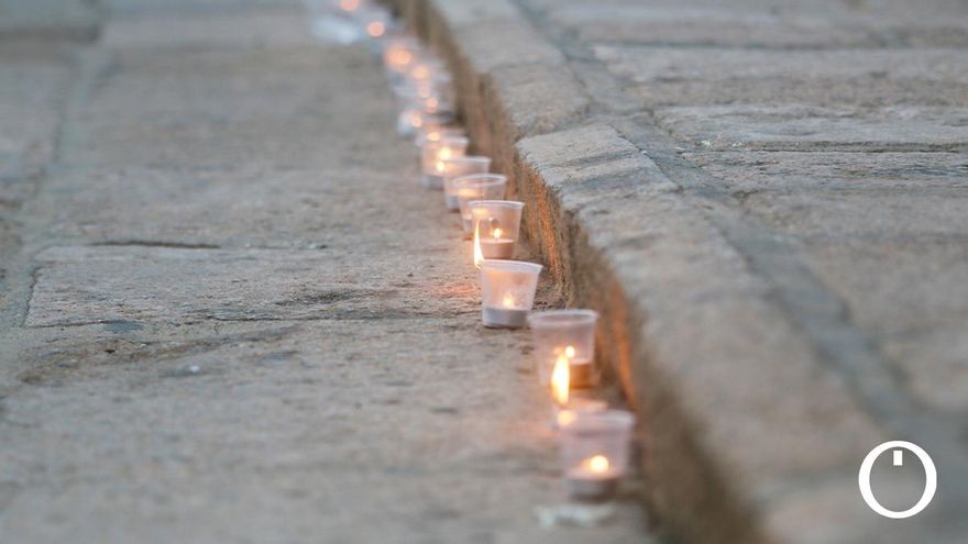 Noche mágica con velas en la Plaza de Santa Marina en la anterior edición