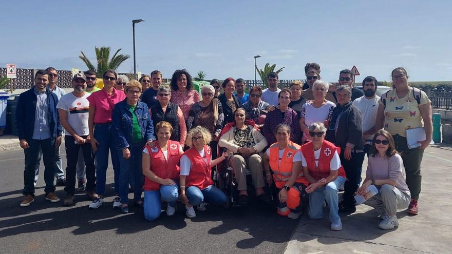 Visita al Punto Limpio de Breña Baja.
