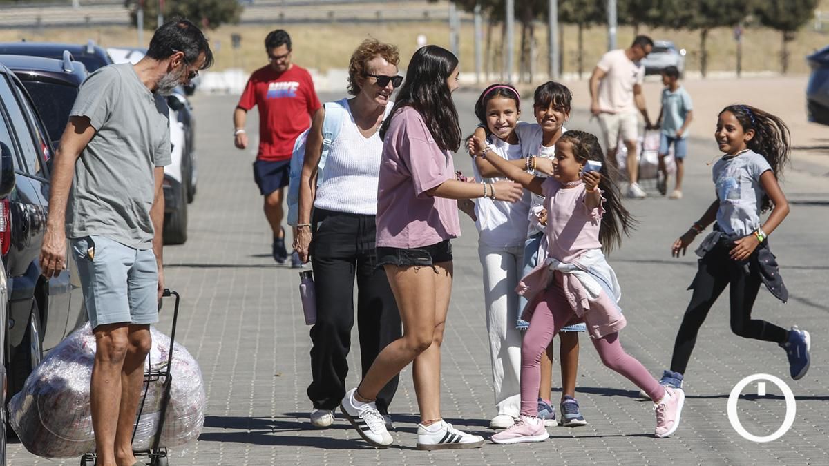 Despedida de los niños saharauis del programa Vacaciones en Paz