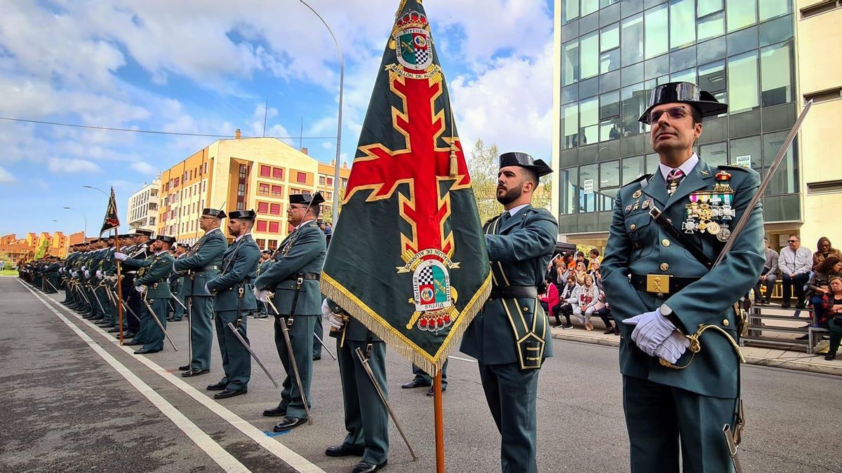 Imágenes del día grande de la Guardia Civil en León para toda España