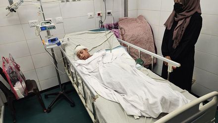 Image related to Gaza ⁤pediatrician who lost nine children