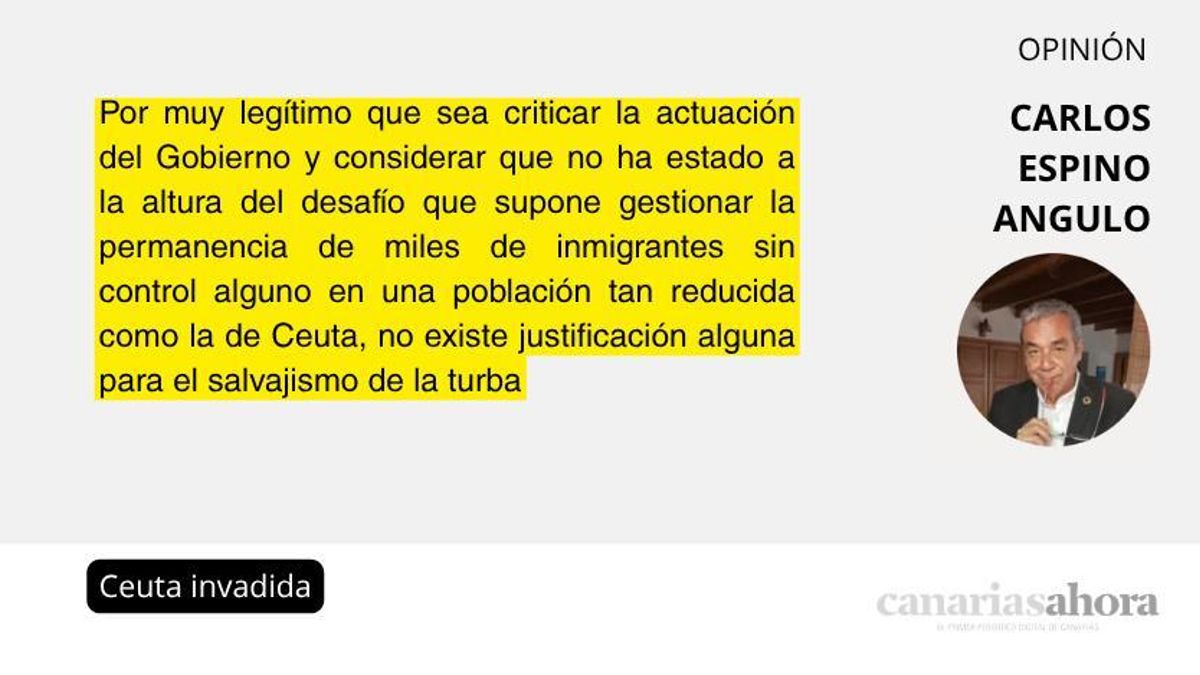 Ceuta invadida