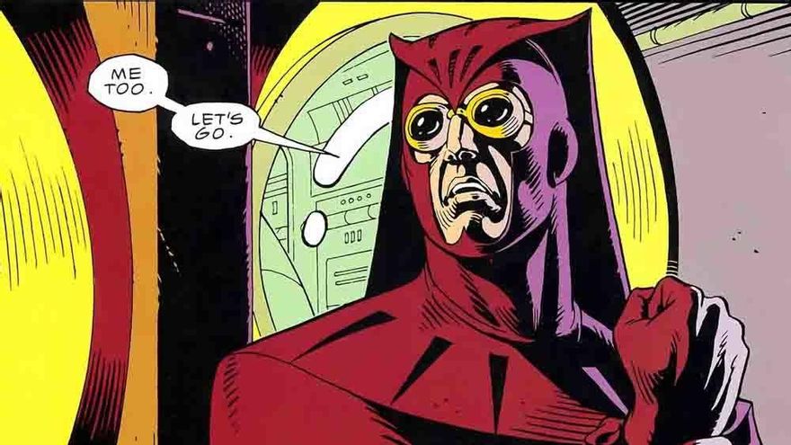 Dan Dreiberg, otro de los héroes enmascarados de Watchmen